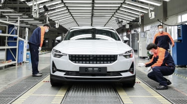 Polestar 2 production deals numbers